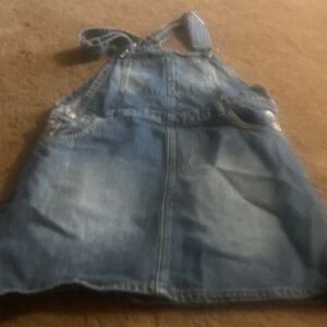 Forever 21 Blue Denim Overalls